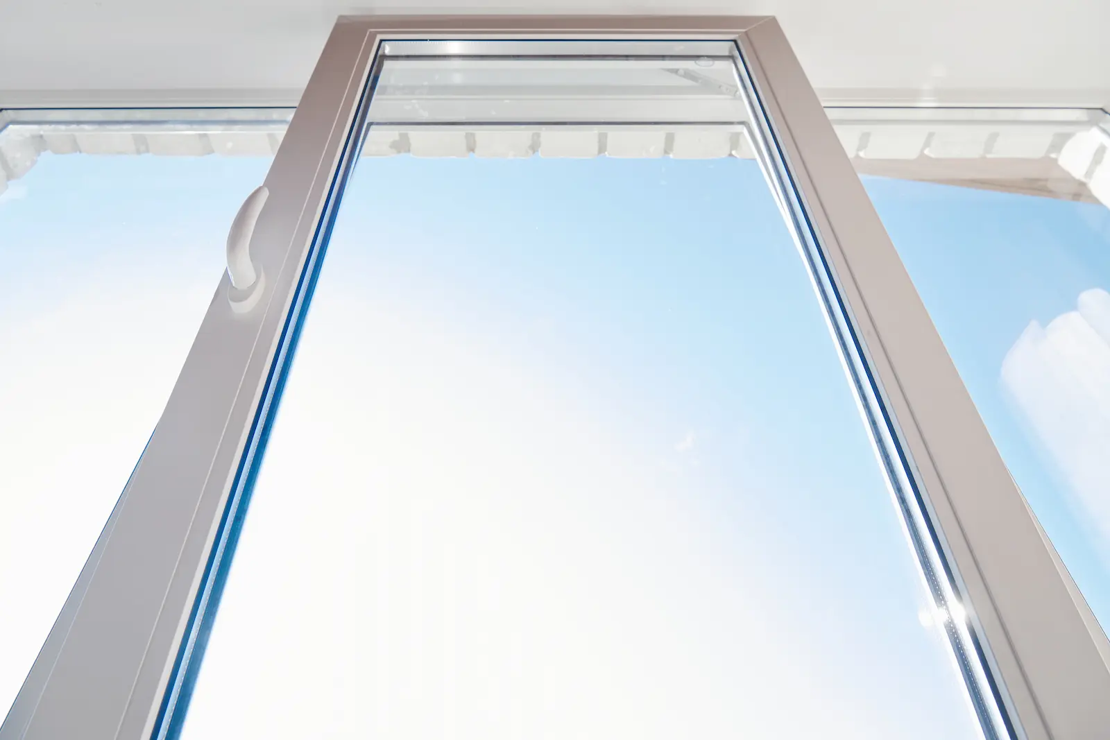 Infisso in alluminio installato